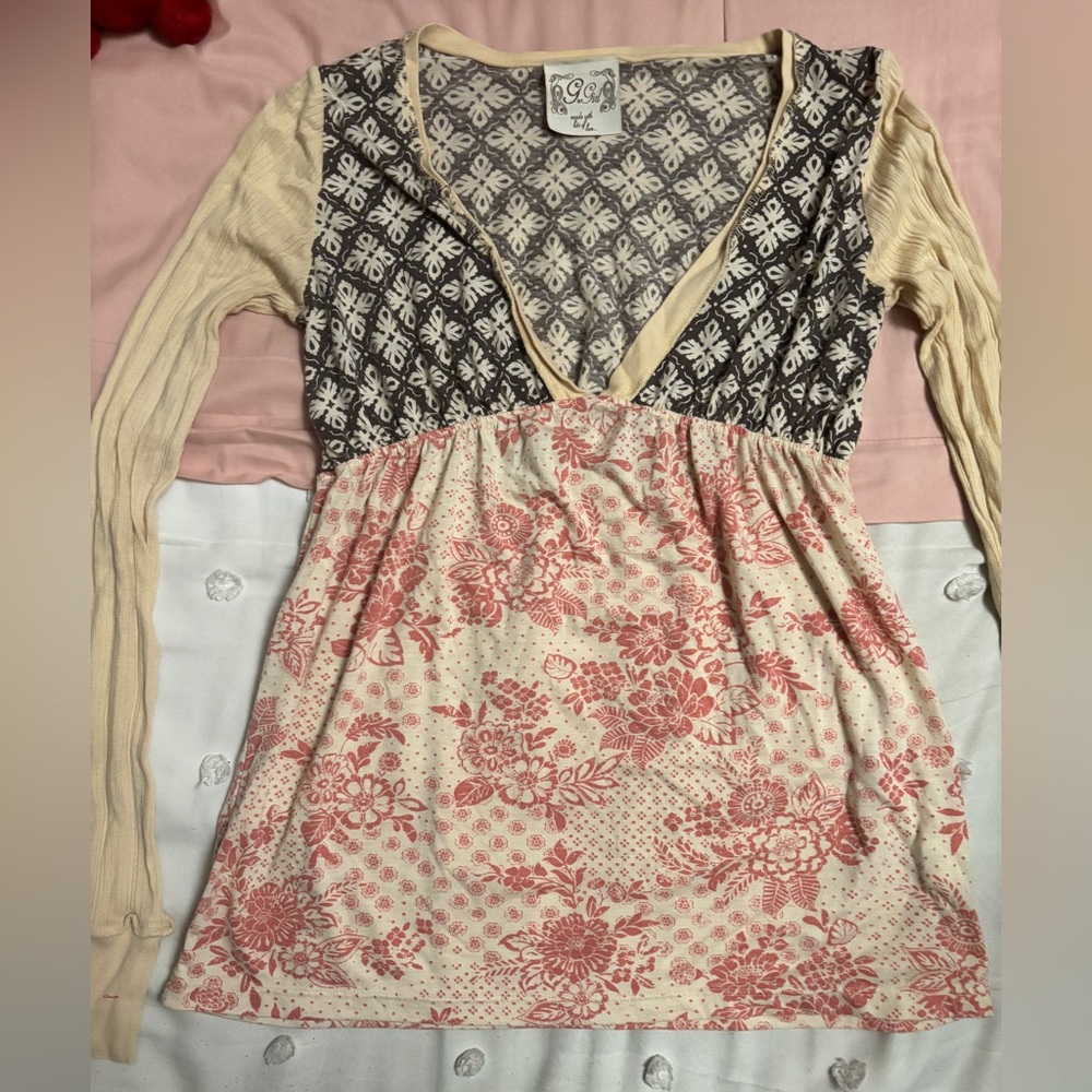 Floral and Geometric Patterned Too